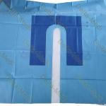 150cmx240cm Disposable Surgical Drapes Reinforced Orthopedic Split Drape Pack for sale