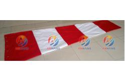 China ICAO Heliport Red Outside Flood Lights Wind Direction Indicator Customized Windsock supplier