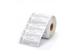 China 30mg PVC Pill Bottle Label 10x3cm With 30mg Plastic Bottles supplier