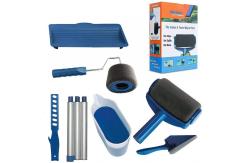 China Economical 19*6*20cm Pro Paint Roller Kit 9pcs Wall Printing Brush supplier