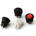 KCD1-224 Red SPDT Kcd1 Oval Boat Rocker Switch T85 16A 250V 4PIN 2POSITION for sale