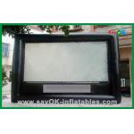Inflatable Theater Screen PVC Material Inflatable Movie Screen Black Custom Inflatable Product for sale