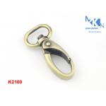 Custom Swivel Clip Snap Hook , Metal Swivel Clasps Anti - Brass Color for sale