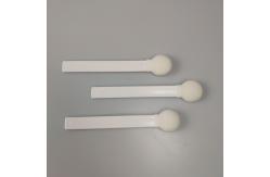 China Strong White Handle Sponge Swab Big Round Head 5 Inch supplier