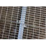 Custom Steel Grating Clips / Galvanized Grating Clips Silver Appearance for sale