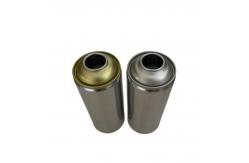 China Professional Customized Empty Aerosol CMYK Printing Tinplate Metal Cans supplier