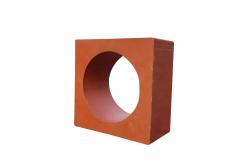 China Red Matt Decorative Terracotta Bricks 6% Water Absorption supplier