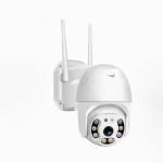 Wireless 1080P WiFi PTZ IP Camera 3MP 5MP Multipurpose White Color for sale