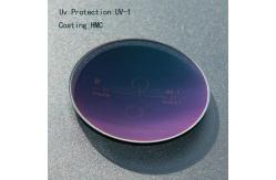 China UV-1 HMC Coated Quality 1.56 HMC Progressive Lens photochromic supplier