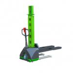 500kg 1000kg Self Loading Pallet Stacker Automatic Lifting Electric Stacker
