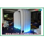 Inflatable Party Decorations Indoor Wedding Ceremony White DIY Photo Booth With Camera Logo for sale