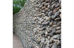 China Retaining Wall Using Pvc Coated Gabion Box Hot Galvanized supplier