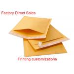 Two Sealing Side Kraft Bubble Envelopes , Custom Printed Bubble Mailers 8*9 Inch for sale