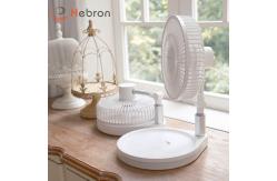 China Floor Desktop Foldable Fan USB Rechargeable Folding Fan For Office Home supplier
