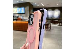 China Shockproof Magsafe Phone Case Translucent Back Anti Fingerprint supplier