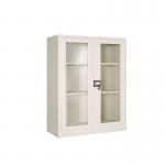 Modern Industrial H900mm Glass Door Filing Cabinet Fitting File Storage Cabinet for sale