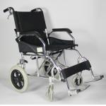 Flip Up Footrest Aluminum Manual Wheelchair For Travel for sale