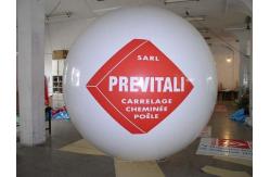 China 2m diameter globe inflatable helium balloons supplier