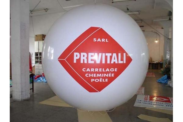 2m diameter globe inflatable helium balloons