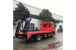 China Dongfeng Flatbed Truck With Self Unloading Dump Euro VI Discharge Basis Standard supplier