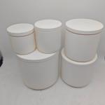   Precision Engineered Grinding Container Custom Sized Ceramic Ball Mill Jar 