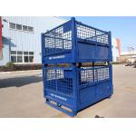 Custom Folding Steel Stillage Cage With Latch Lock For Secure Storage