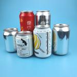 500ml 330ml 16Oz Aluminium Beer Cans Cylinder Shape for sale