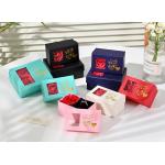 Romantic Valentine's Jewelry gift Box With Rose Top For Ring Pendant Or Bracelet for sale