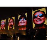 Rental Rental Die-Cast Aluminum Cabinet Suspended LED Display Light Aluminum Cabinet 3840HZ HD P1.56 1R1G1B for sale