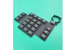 China 3M Adhesion 80 Shore A Silicone Rubber Keyboard supplier