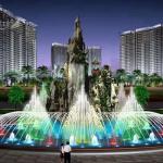 musical rainbow pond fountain portable fountains for sale