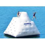 Iceberg Climbing Inflatable Water Games, Adults Inflatable Floating Sea Mountain for sale