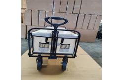 China Family Portable Foldable Wagon Cart Picnic Foldable Camping Wagon With Four Wheels supplier