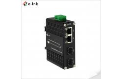 China Mini Industrial 2-Port 1000Mbps 802.3bt 90W PoE Switch With 2-Port SFP Fiber supplier
