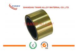 China Brass Pure Copper Sheet Tape Strip Thickness 0.05mm With Good Plasticity supplier