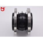 Isolation Pipe Rubber Bellows Expansion Joint Black Color 6.0 Mpa  Burst Pressure for sale
