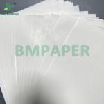 China One Side Glossy 62 65 GSM White Wet - Strength Paper Roll For Labels Making manufacturer