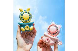 China Mini Dynamic Projection Toys Keychain Camera Fan Portable Toy Key Rings supplier