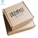Custom Brand Printed Logo Reliable Quality Biodegradable Folding Eco-friEndly Shoe Corrugated Shipping Boxes for sale