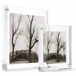 Clear Perspex 4x6'' Acrylic Magnetic Picture Frame Home Dept for sale