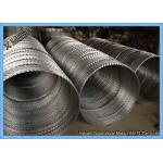 Heavy Zinc Coating Protection Concertina Razor Blade Barbed Wire for sale