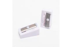 China Manual Non Removable Screw Safe Pencil Sharpener Single Hole supplier