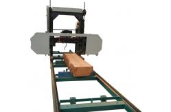 China 25HP 27HP Portable Horizontal Band Sawmill 700mm Tree Saw Mill Machine supplier