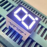 Ultra Bright White Single Digit 0.39 inch 7 Segment LED Display common cathode for Instrument Panel for sale