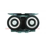Iron Elevator Spare Parts Roller Guide Shoe / Guide Rails Width 9mm / 10mm / 16mm for sale