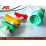 Nihon Kohden 11 Pin Compatible 3 Lead Clip Direct-Connect ECG Cable for sale