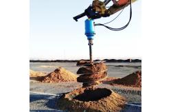 China Hydraulic Earth Auger With Large Torque 5477 nm For Hole Digging supplier