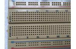 China 840 Point Light Brown Electronic Breadboard Circuits Projects For Beginners supplier