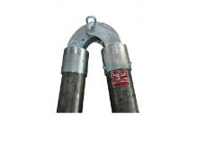 China LBGR100J Model 5 KN Tower Erection Tools Fixed Style With Manual Winch supplier