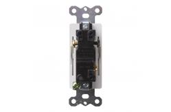 China Single Pole Decora Rocker Switch Wall Mounted Standard Grouding 120V supplier